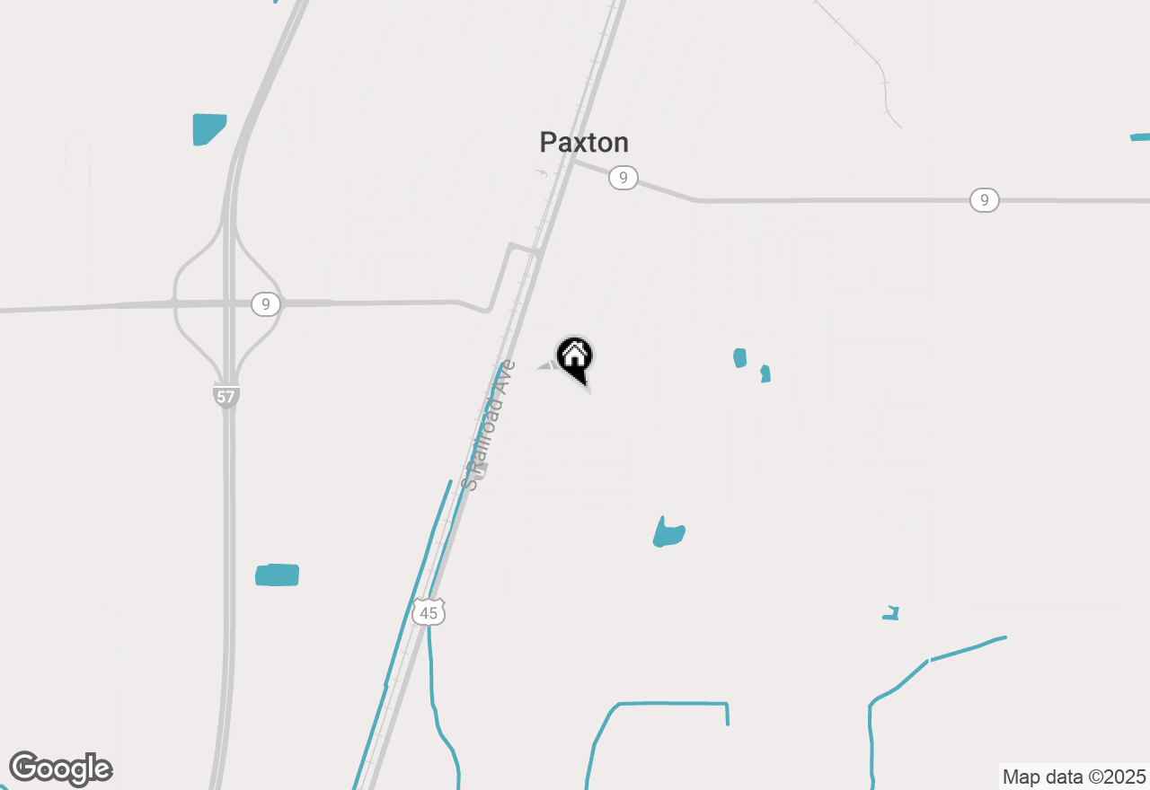 Map of 389 E Summer Street, Paxton, IL 60957