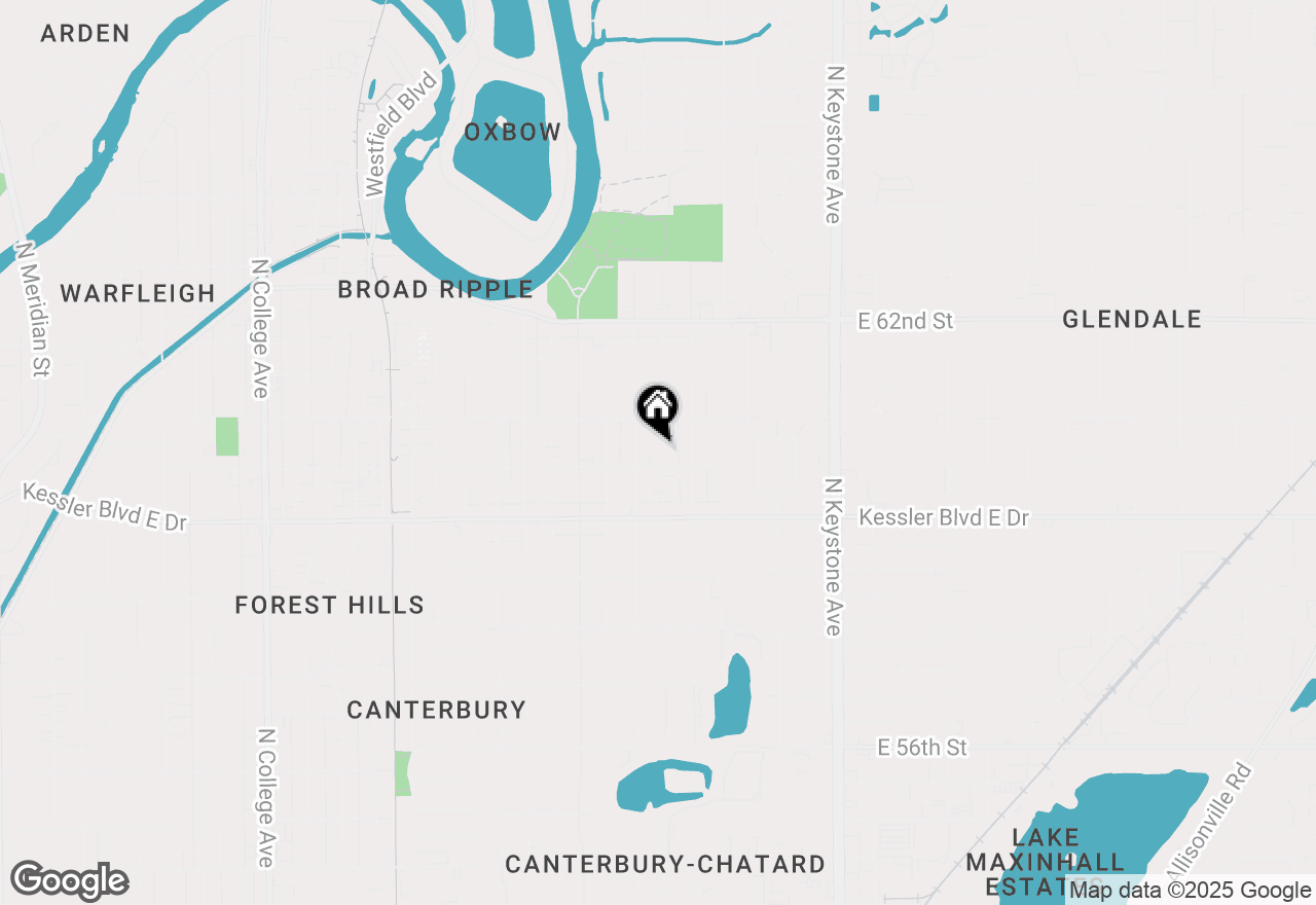 Map of 6014 Norwaldo Avenue, Indianapolis, IN 46220