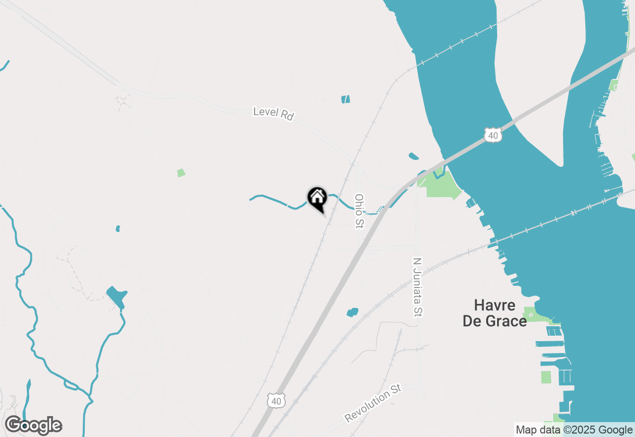 Map of 706 Saint James Terrace, Havre De Grace, MD 21078