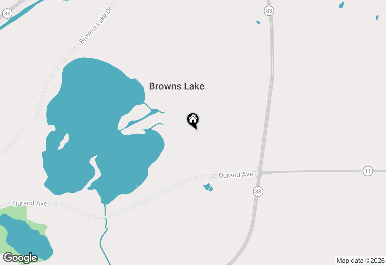 Map of 30012 Meadow Dr, Burlington, WI 53105