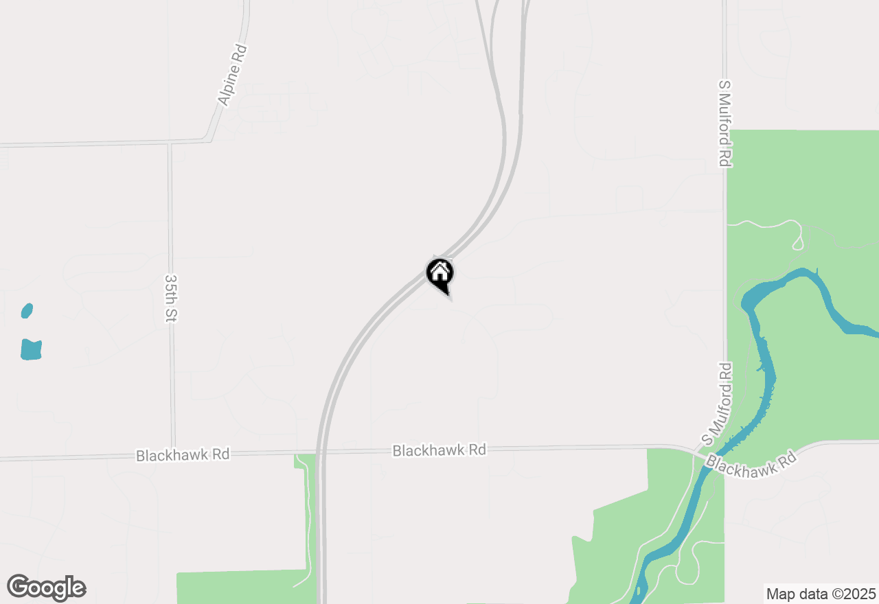 Map of 5426 42nd Street, Rockford, IL 61109