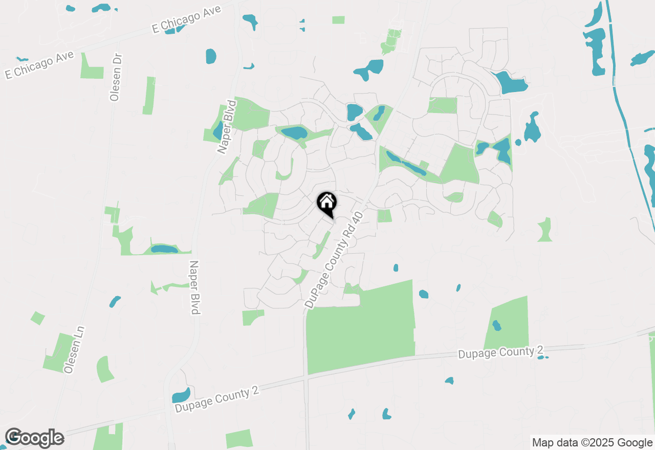 Map of 6635 Breckenridge Road, Lisle, IL 60532