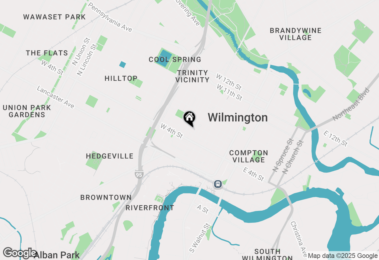 Map of 503 W 5th Street, Wilmington, DE 19801