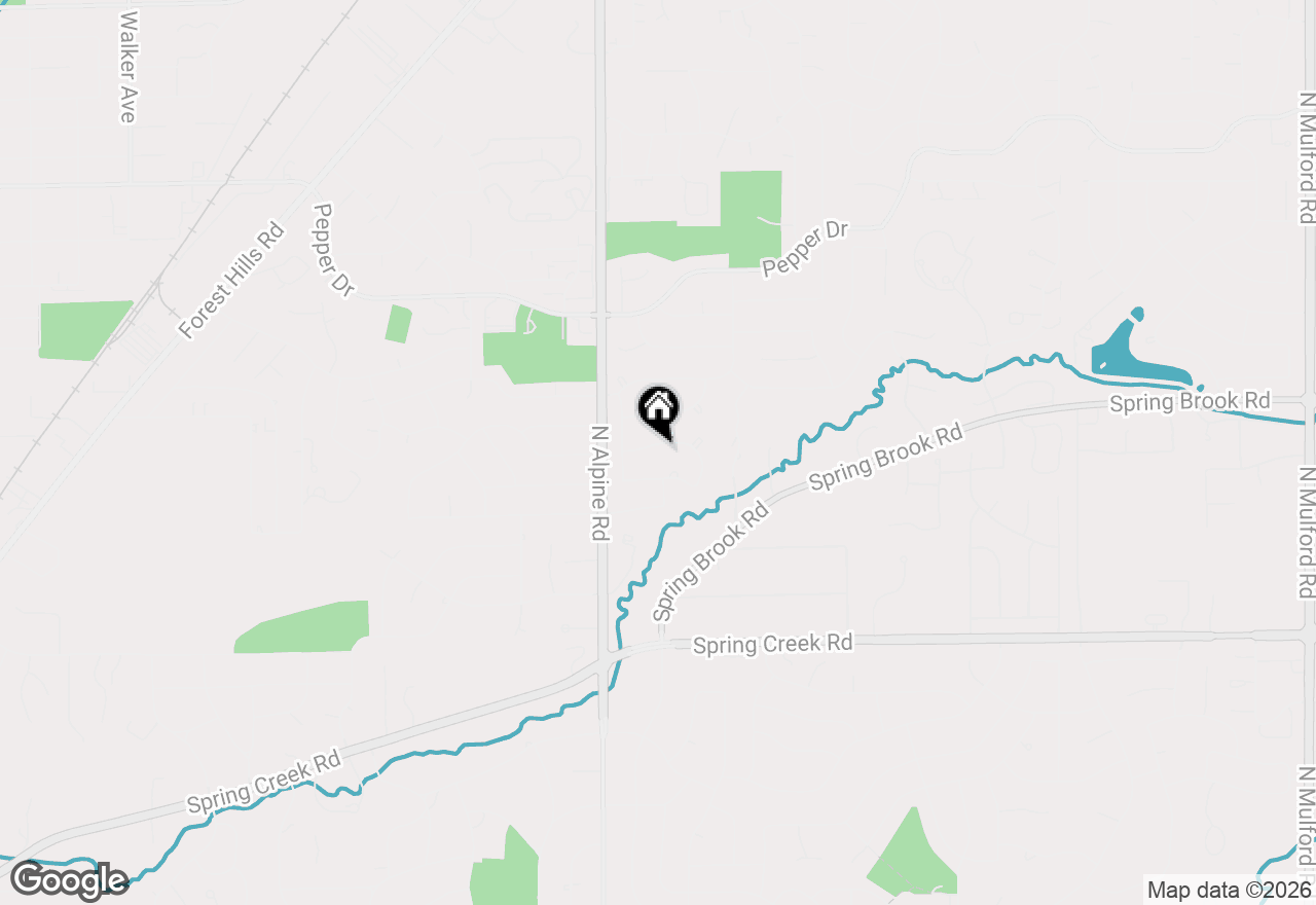 Map of 4621 Landau Place, Rockford, IL 61114