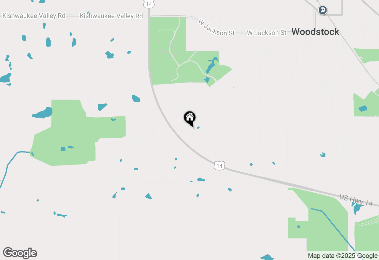 Map of 1041 Winslow Avenue, Woodstock, IL 60098