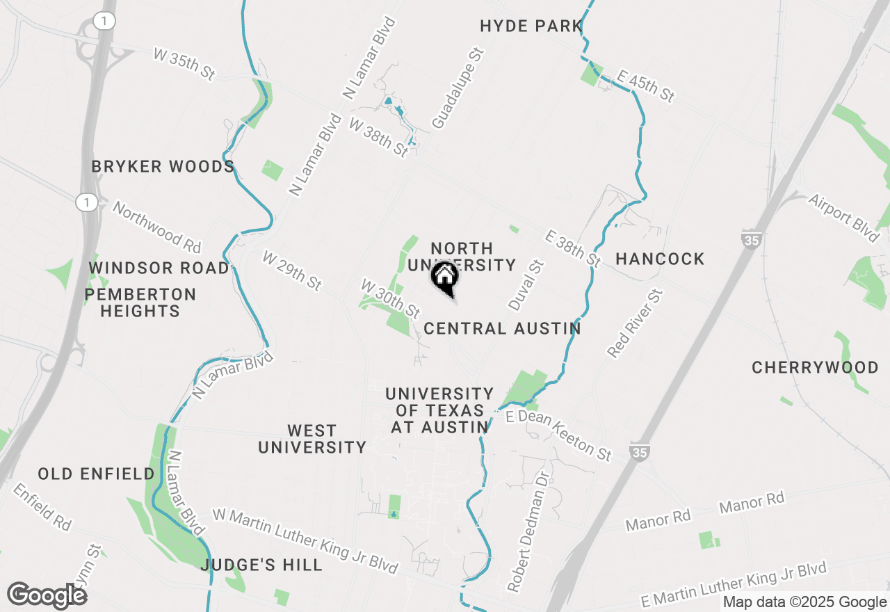 Map of 114 E 31st St #306, Austin, TX 78705