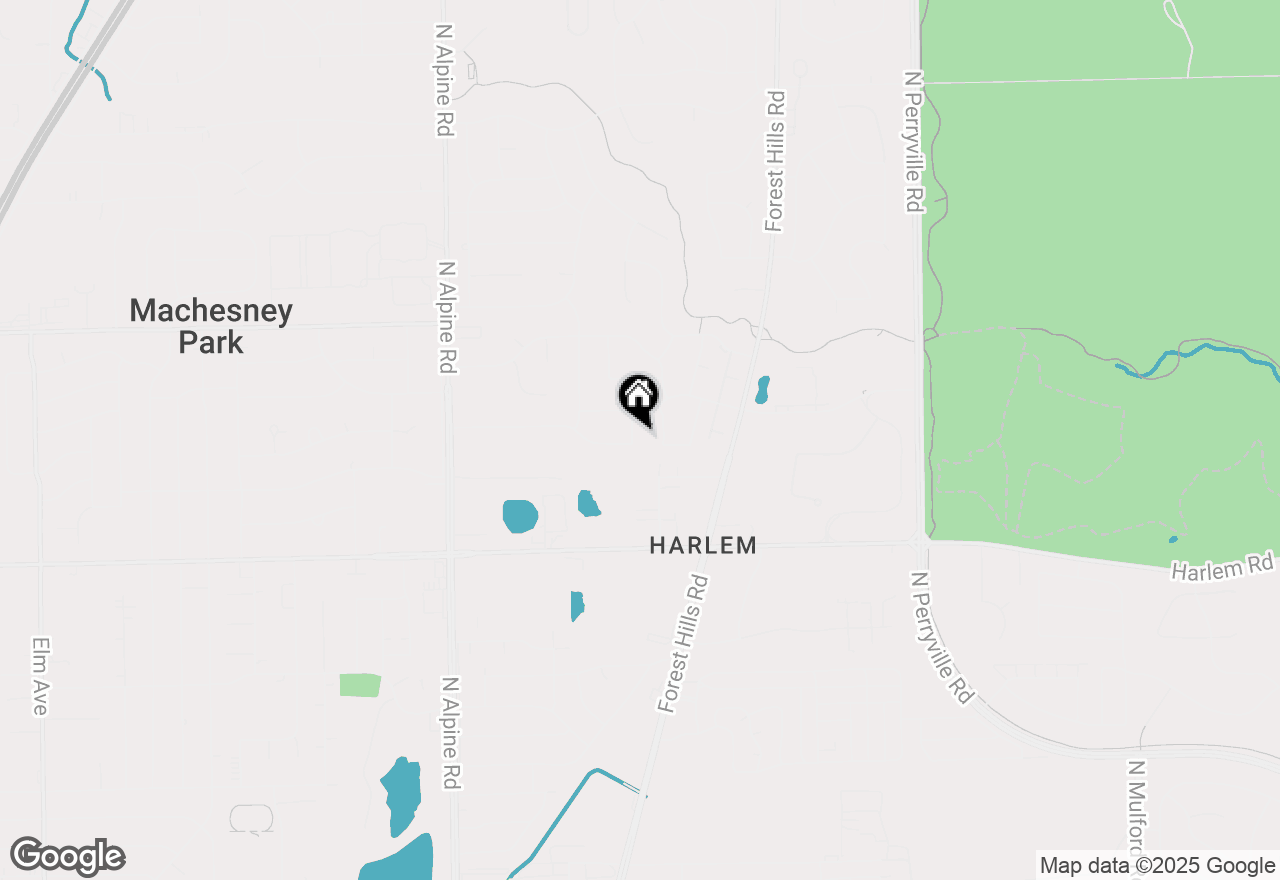Map of 8313 Forest Lane, Machesney Park, IL 61115