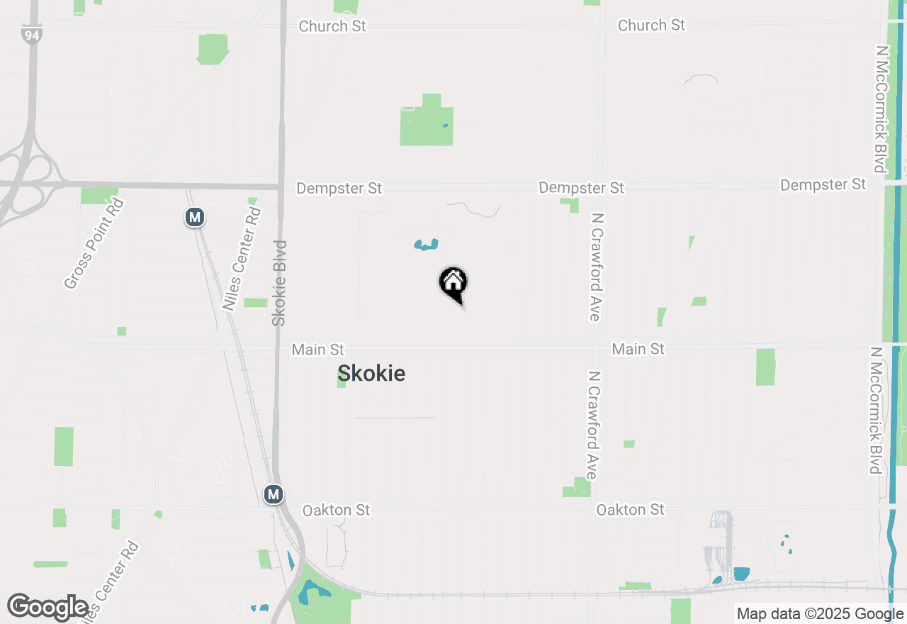 Map of 4335 Lee Street, Skokie, IL 60076