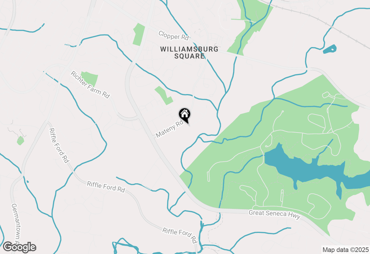 Map of 17904 Wheatridge Drive, Germantown, MD 20874