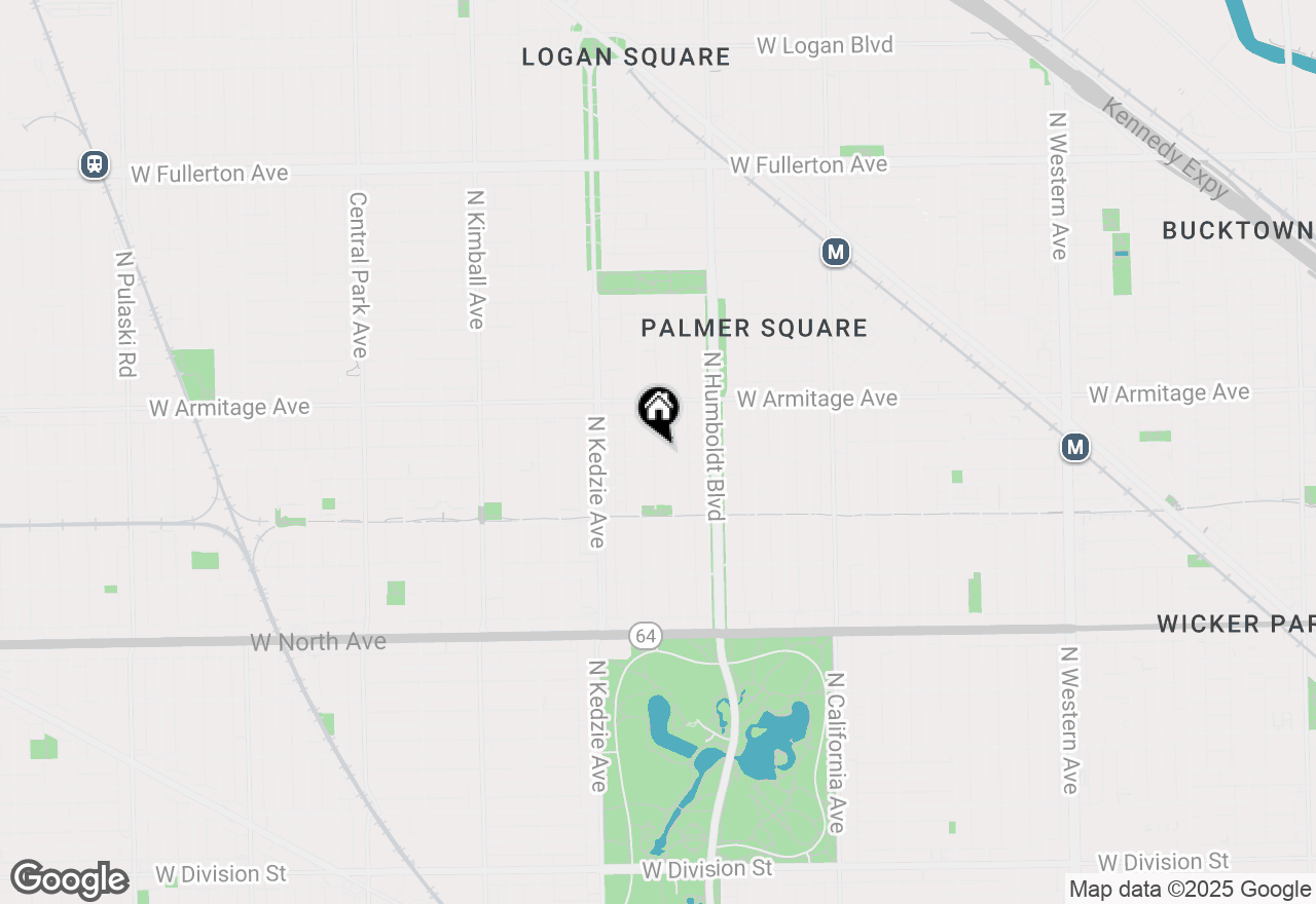 Map of 3058 W Cortland Street #101, Chicago, IL 60647