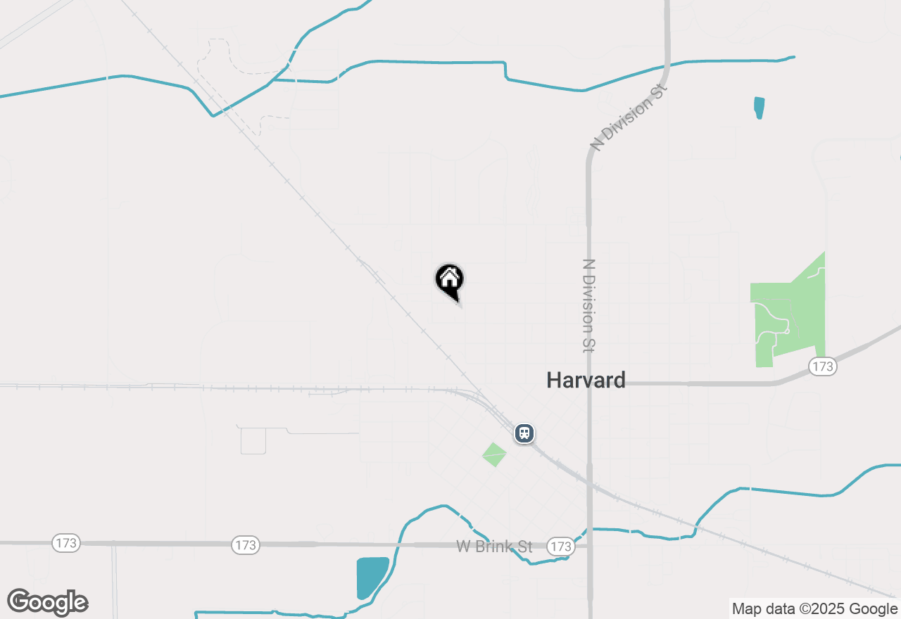 Map of 704 W Mckinley Street, Harvard, IL 60033