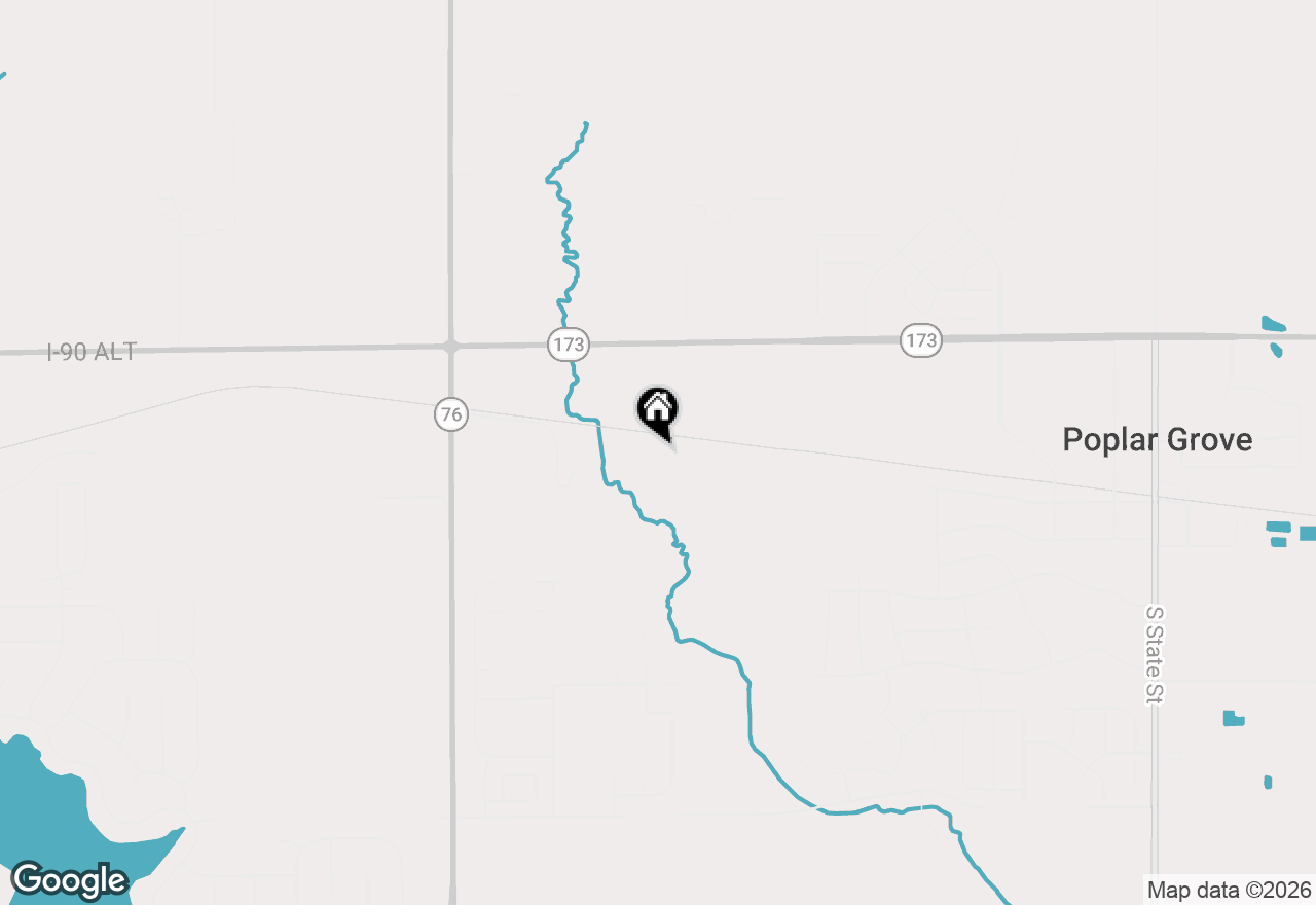 Map of 4138 Milkweed Drive, Poplar Grove, IL 61065