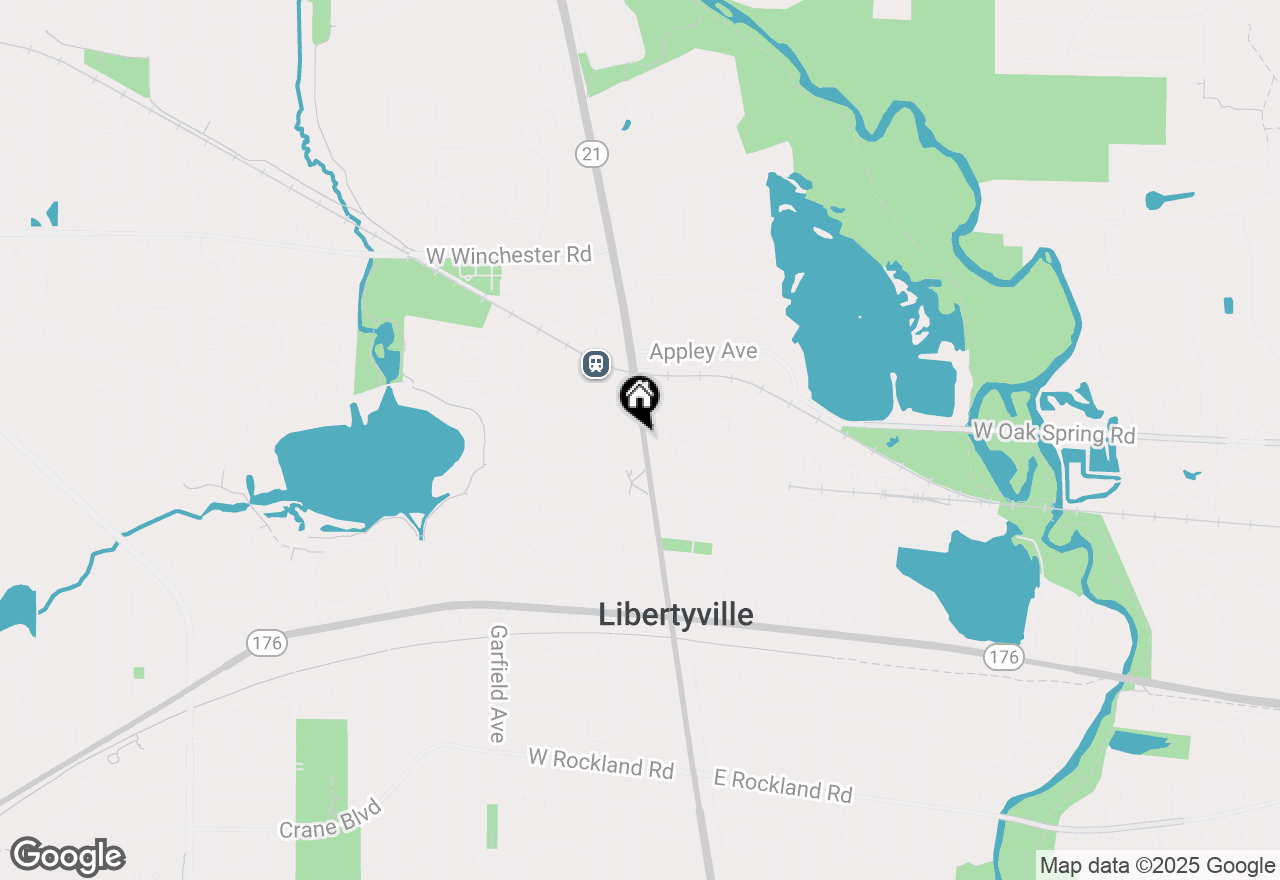 Map of 539 N Milwaukee Avenue #4, Libertyville, IL 60048