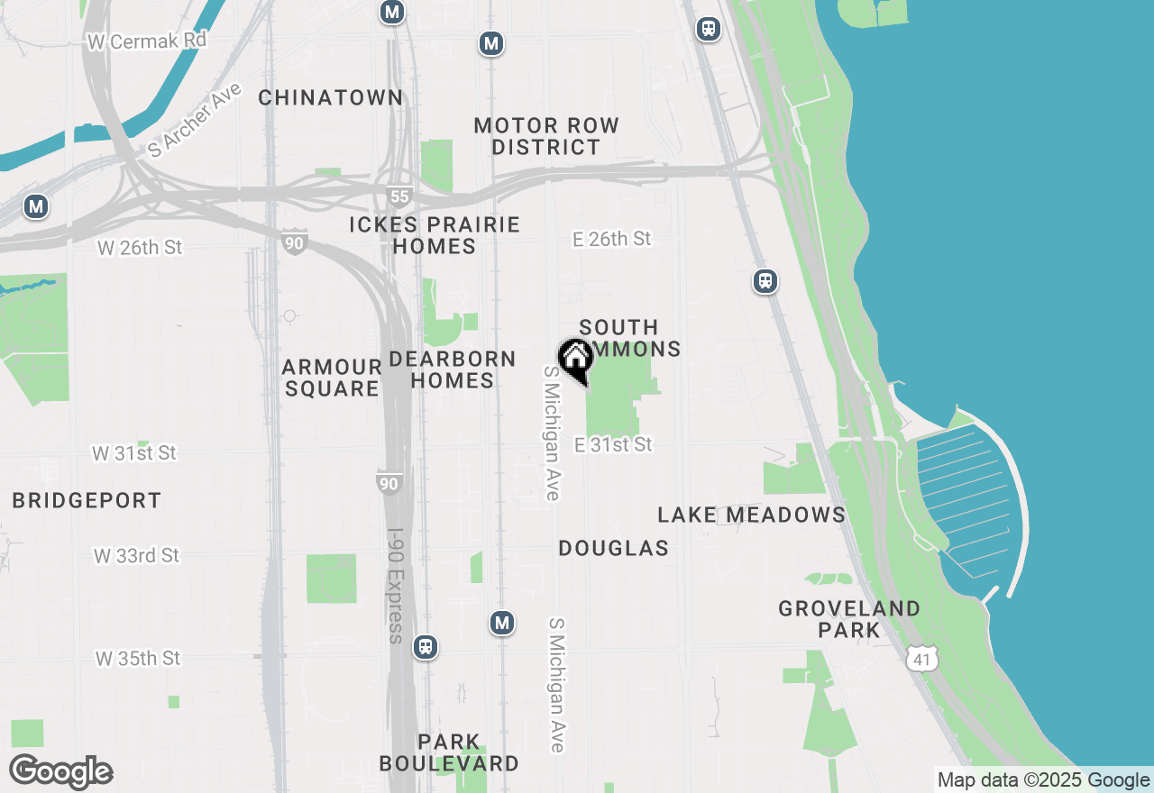 Map of 3001 S Michigan Avenue #1007, Chicago, IL 60616