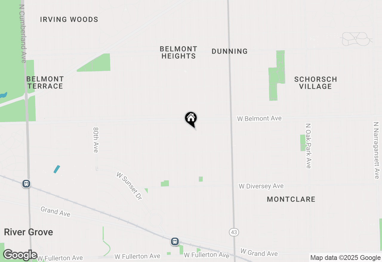 Map of 3113 N Osceola Avenue, Chicago, IL 60707