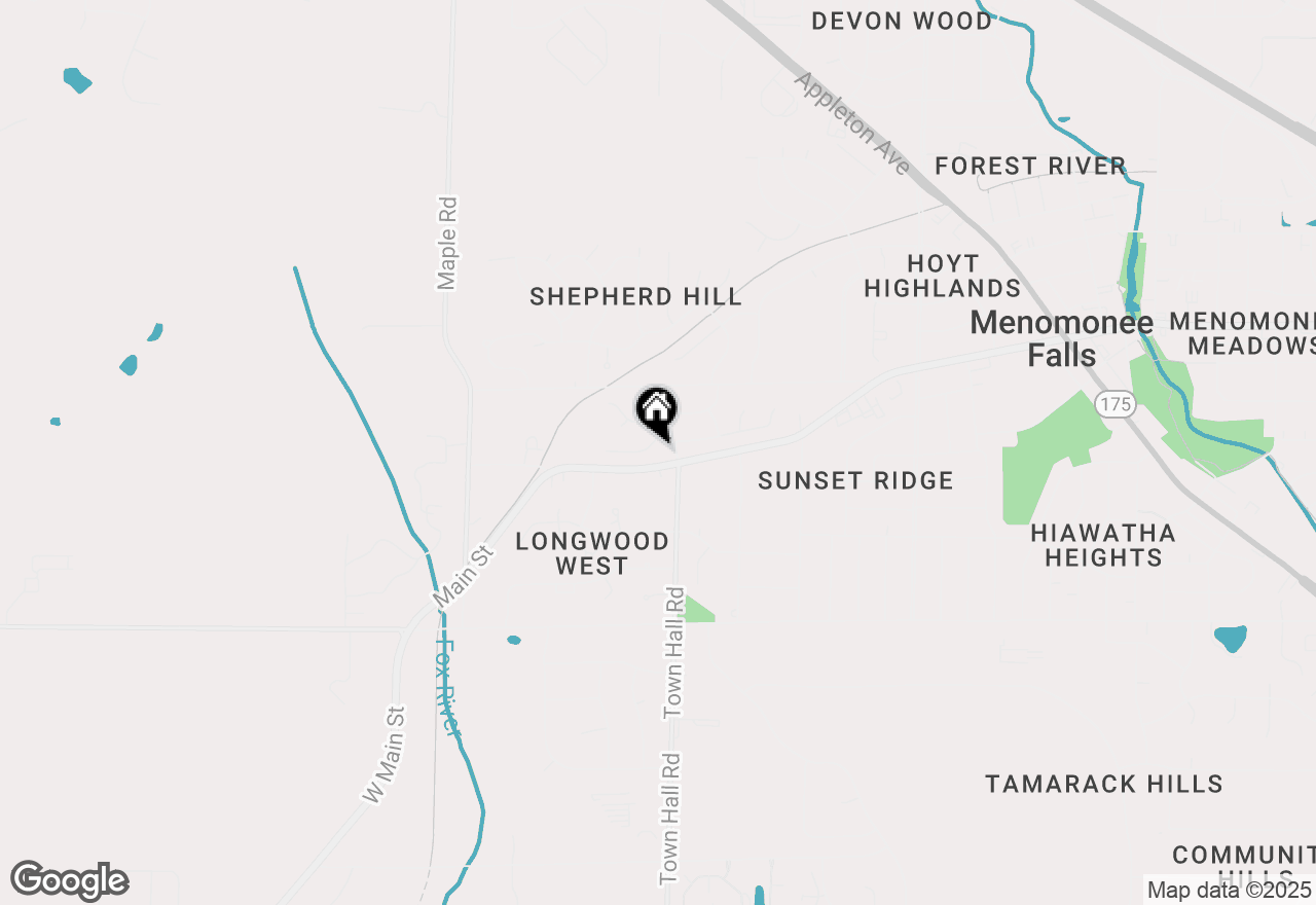Map of N87W18091 Summit Dr, Menomonee Falls, WI 53051