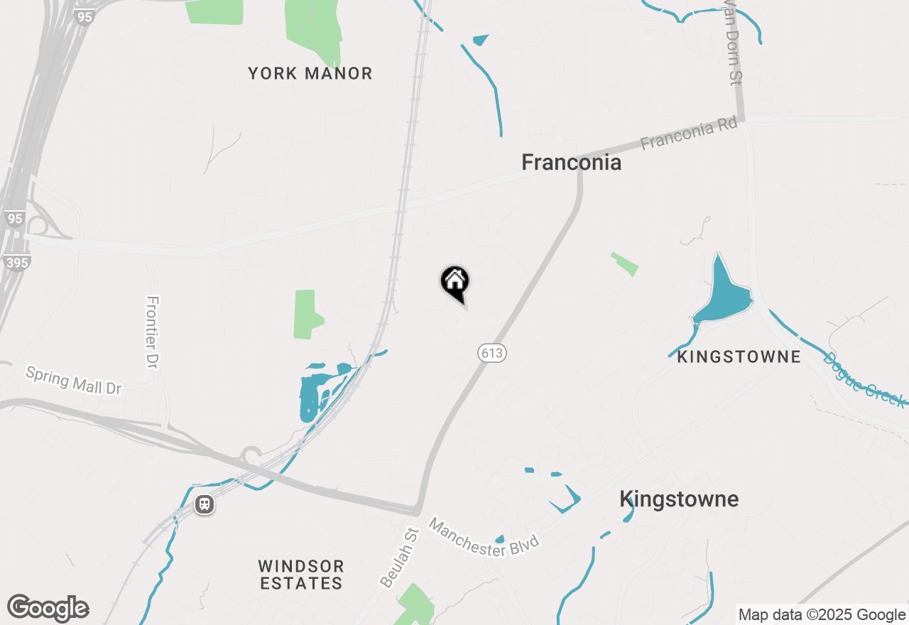 Map of 6601 Forbush Court, Alexandria, VA 22310