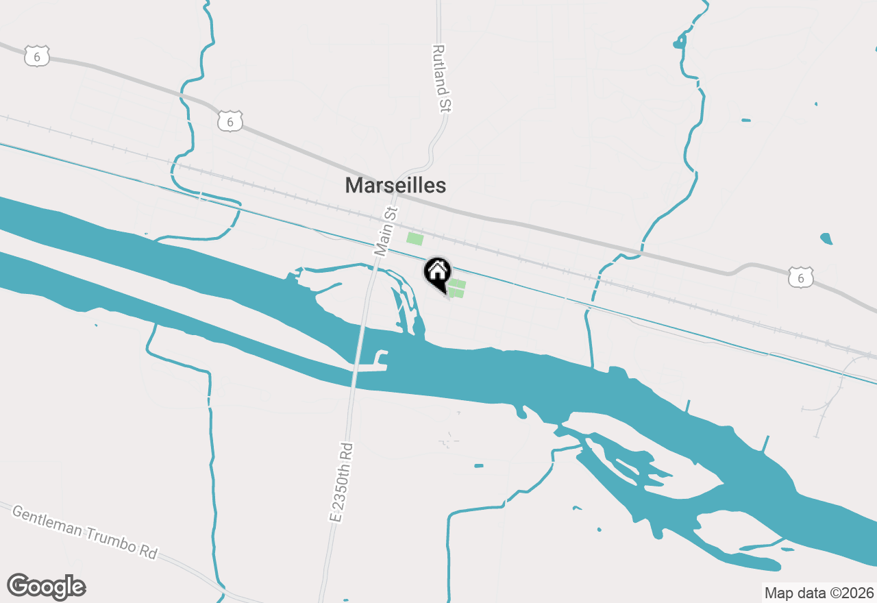 Map of 295 Illinois Street, Marseilles, IL 61341