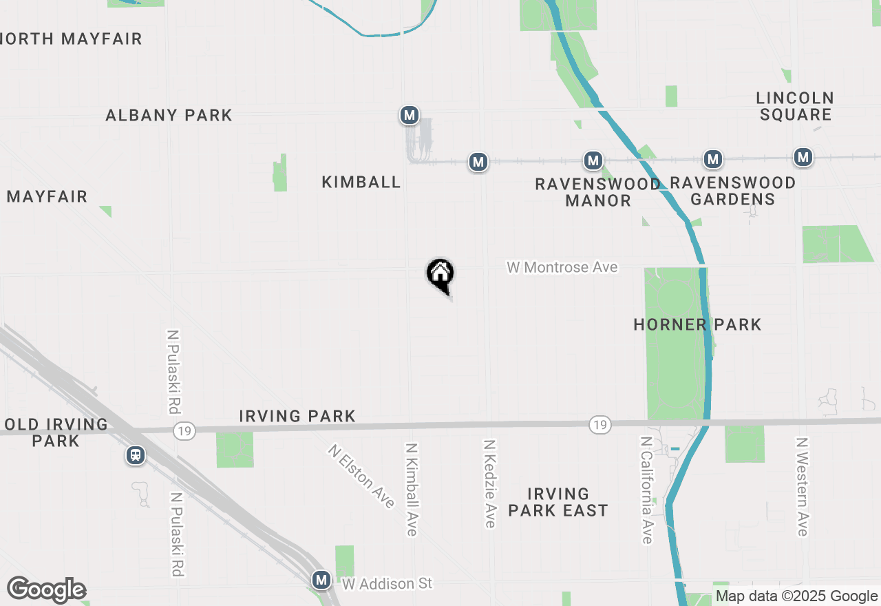 Map of 3306 W Cullom Avenue #1, Chicago, IL 60618