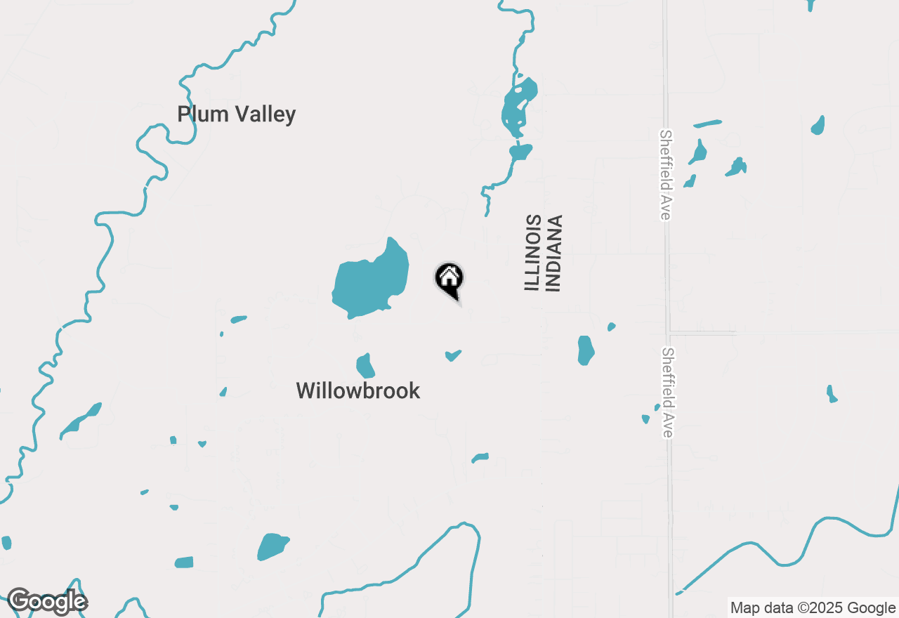 Map of 3323 E Forestview Trail, Crete, IL 60417