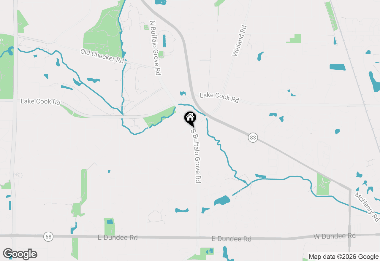 Map of 63 Saint Marys Parkway, Buffalo Grove, IL 60089