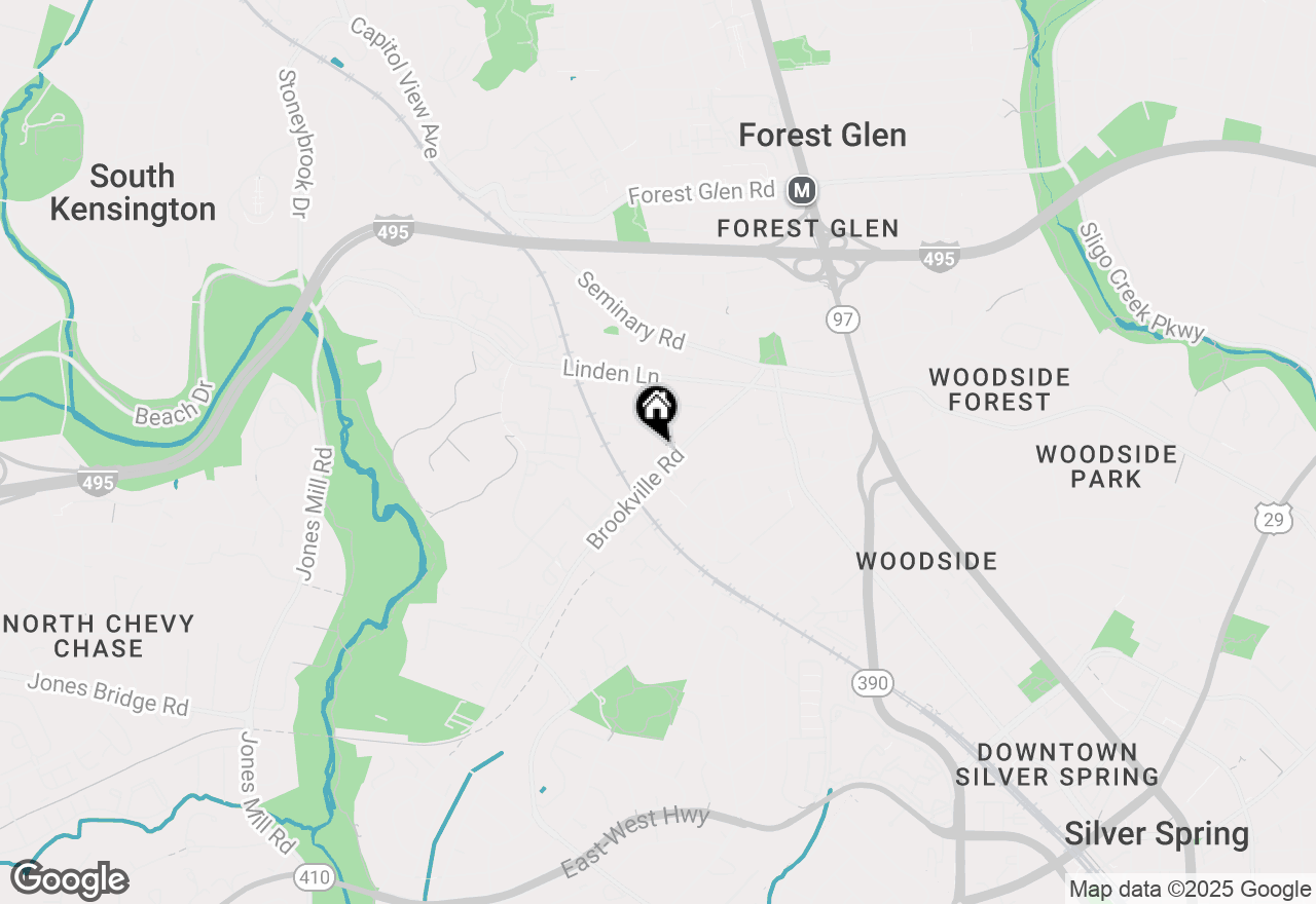 Map of 9202 Linden Grove Court, Silver Spring, MD 20910