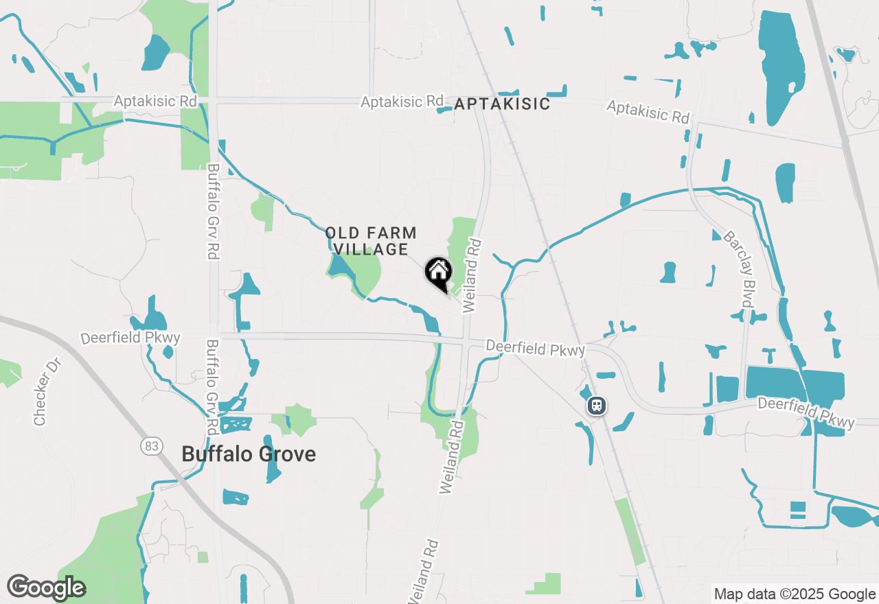 Map of 1234 Churchill Court, Buffalo Grove, IL 60089