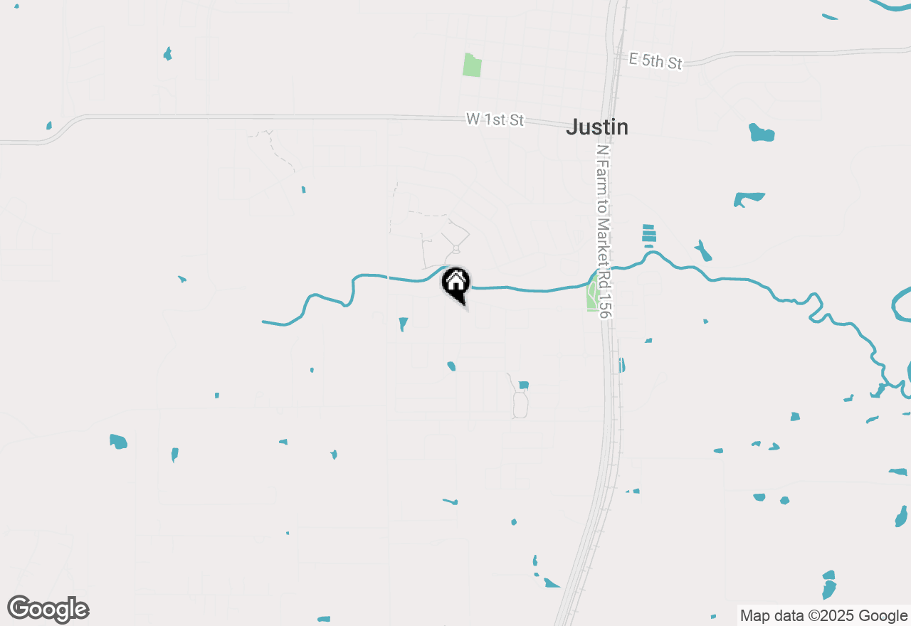 Map of 513 Lakeway Lane, Justin, TX 76247