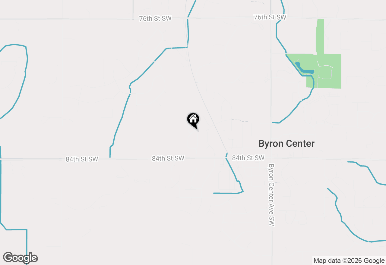 Map of 8183 Stoney Lane Sw, Byron Center, MI 49315