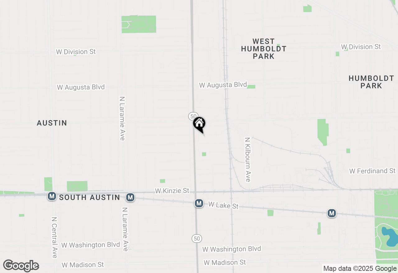 Map of 4736 W Huron Street, Chicago, IL 60644