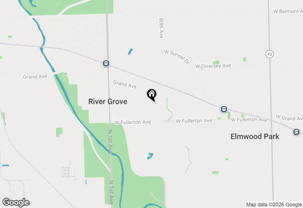Map of 2511 Davisson Street, River Grove, IL 60171