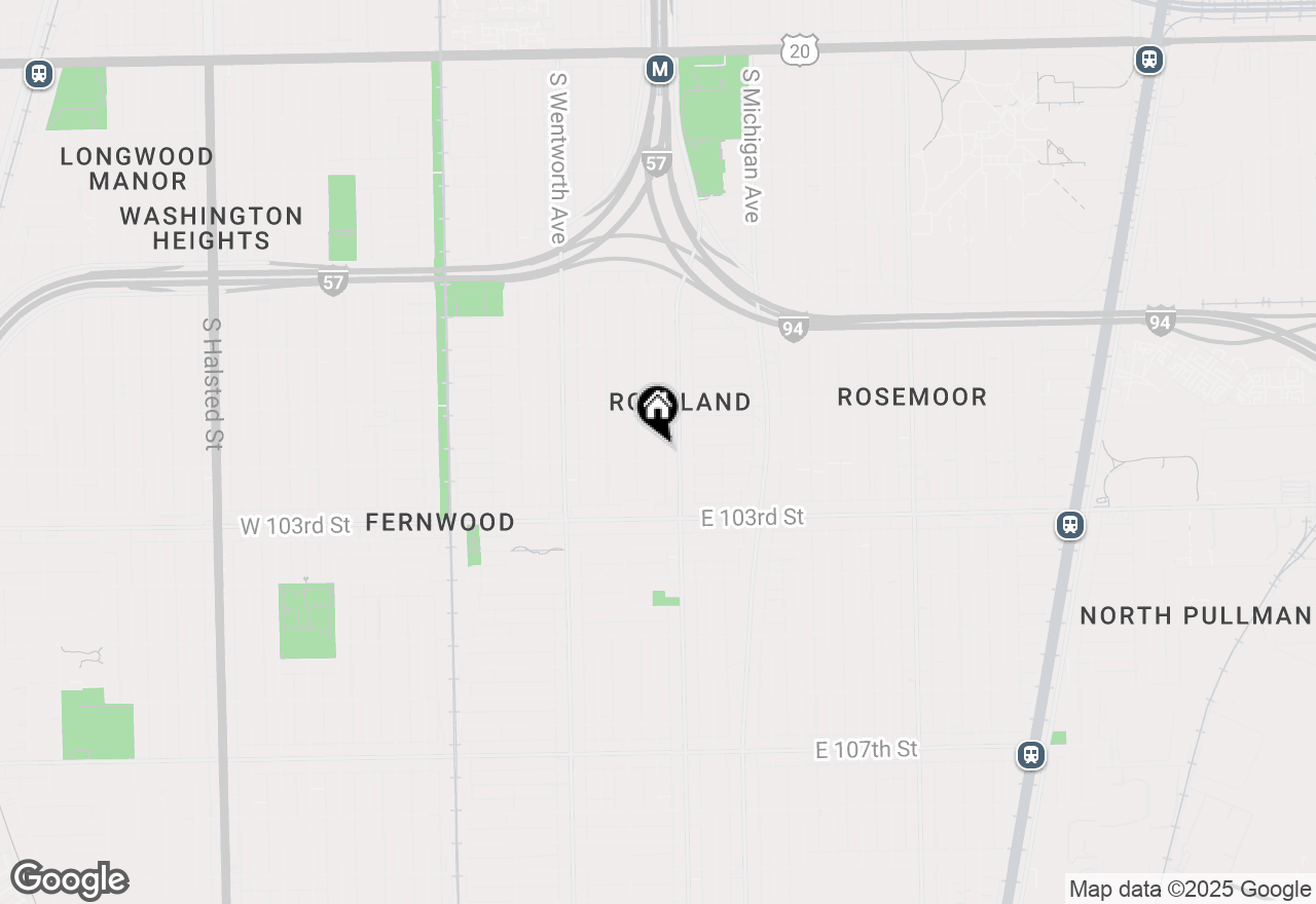 Map of 10155 S Lafayette Avenue, Chicago, IL 60628