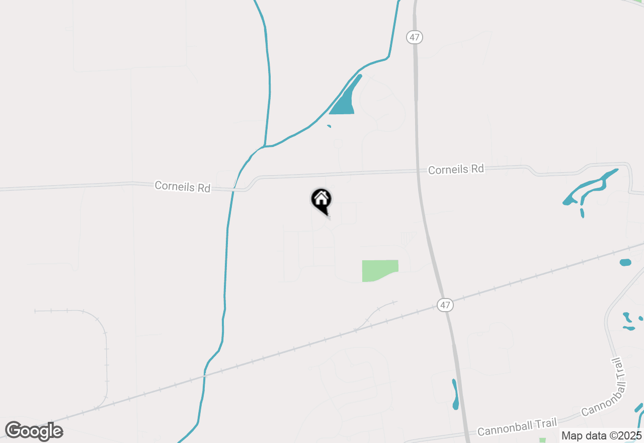 Map of 3367 Caledonia Drive, Yorkville, IL 60560