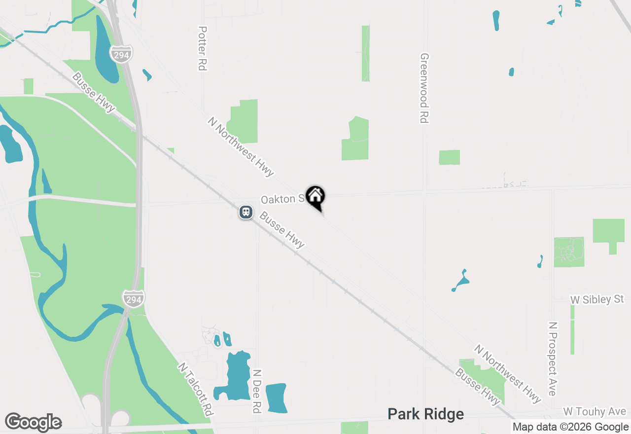 Map of 944 N Northwest Highway #307, Park Ridge, IL 60068
