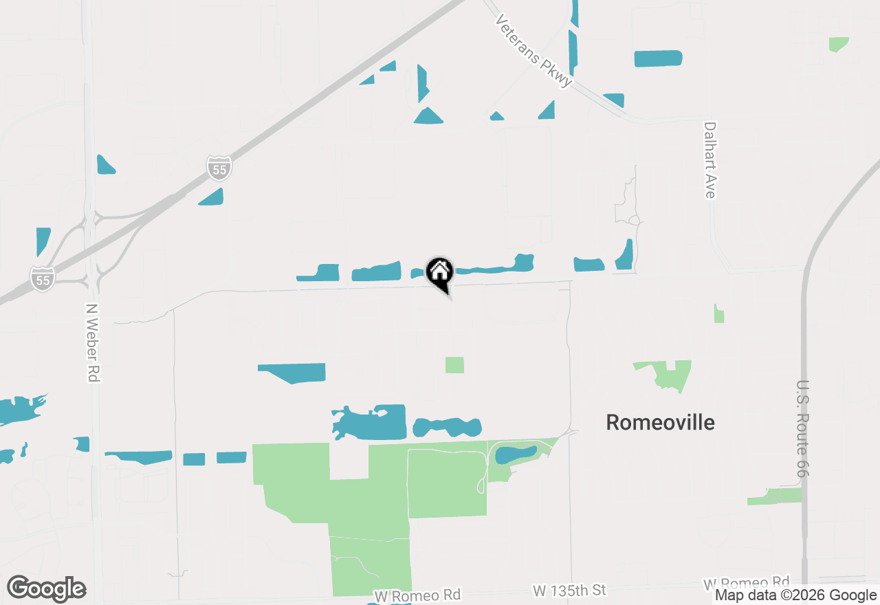 Map of 802 Winnebago Court, Romeoville, IL 60446