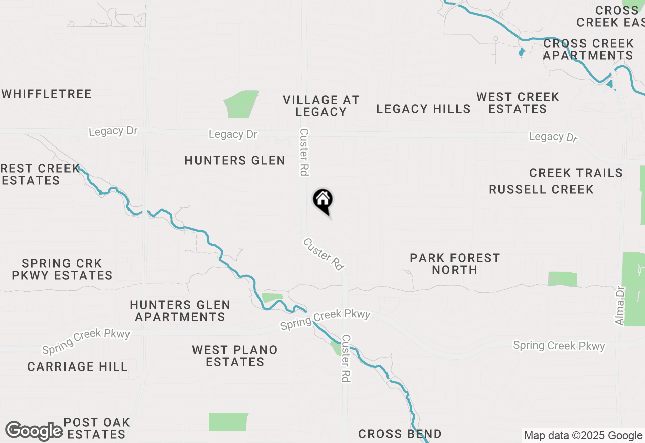 Map of 2069 Sako Drive, Plano, TX 75023