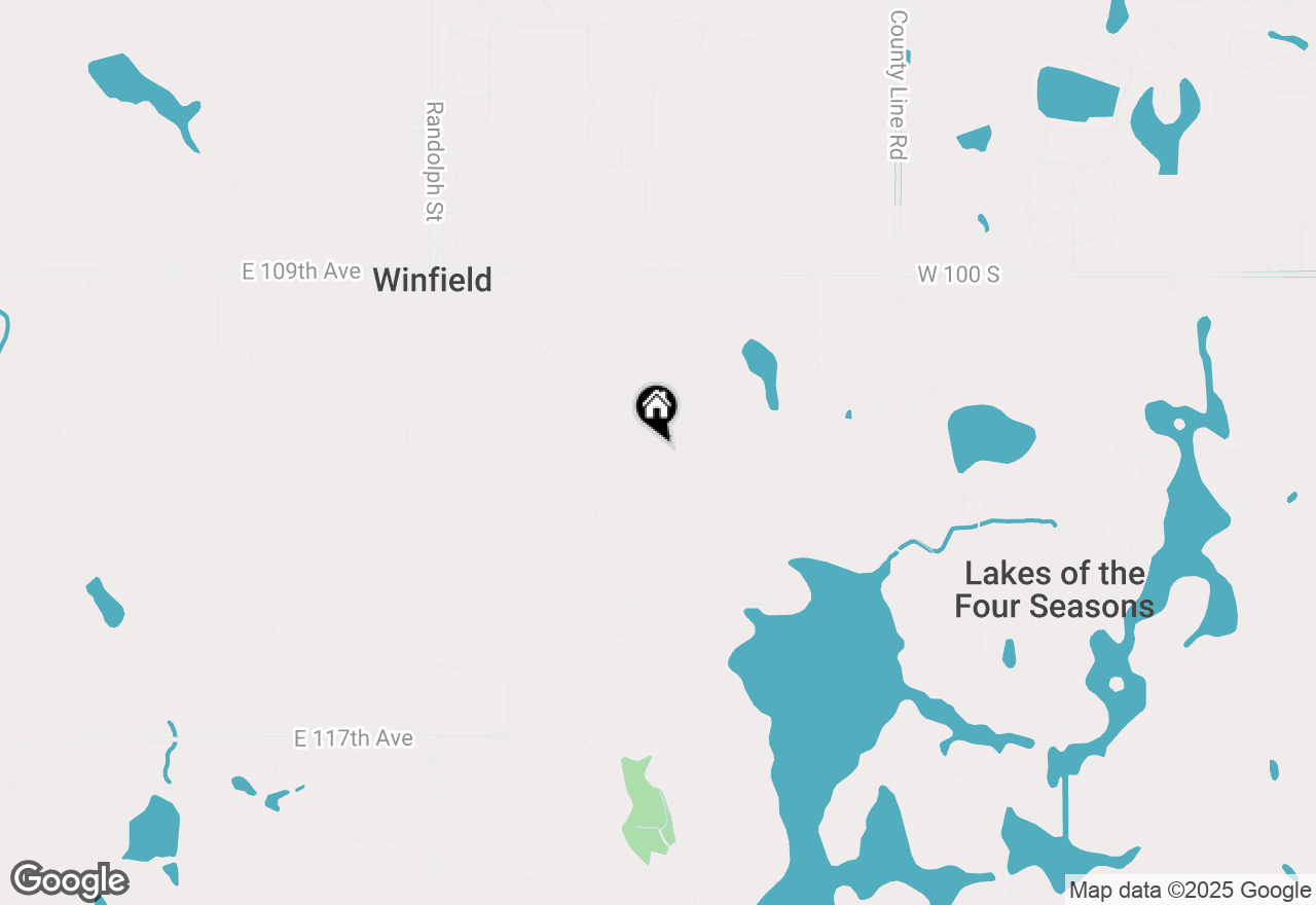 Map of 4140 Augusta Drive, Crown Point, IN 46307