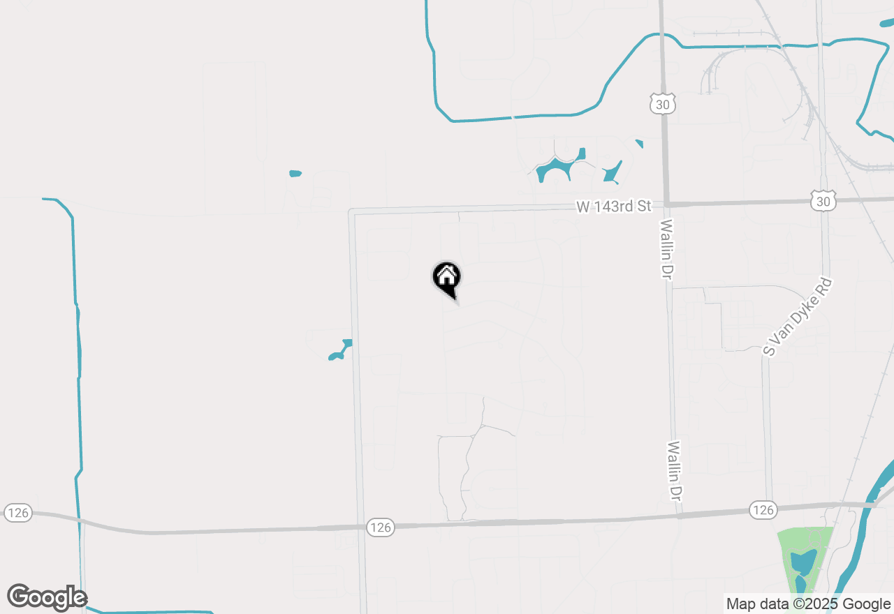 Map of 25338 Scott Drive, Plainfield, IL 60544