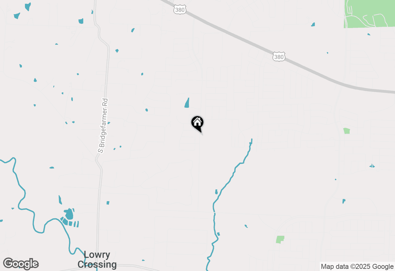 Map of 1417 Drake Drive, Mckinney, TX 75069