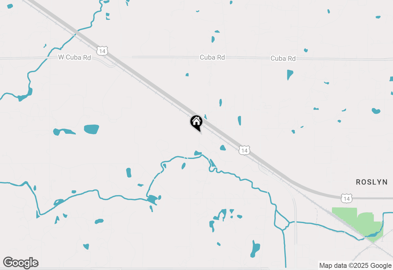 Map of 20952 N Rub Of Green Lane, Barrington Hills, IL 60010