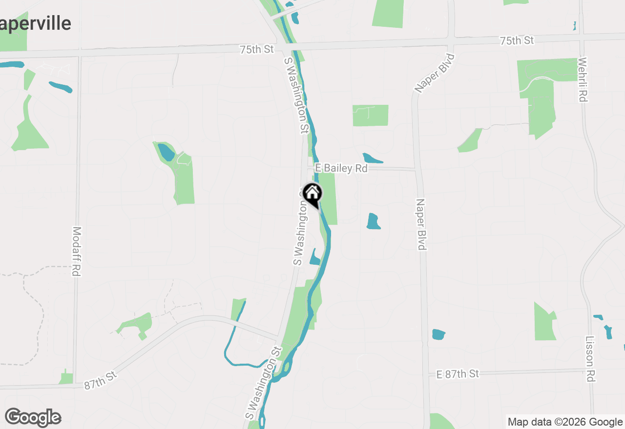 Map of 1746 S Washington Street, Naperville, IL 60565