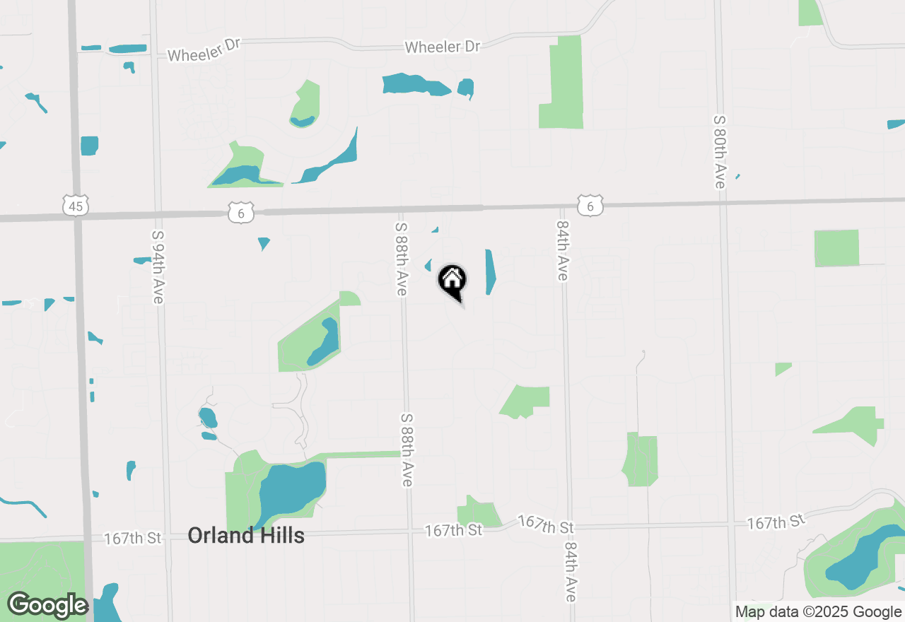 Map of 16151 Laurel Drive, Orland Park, IL 60462