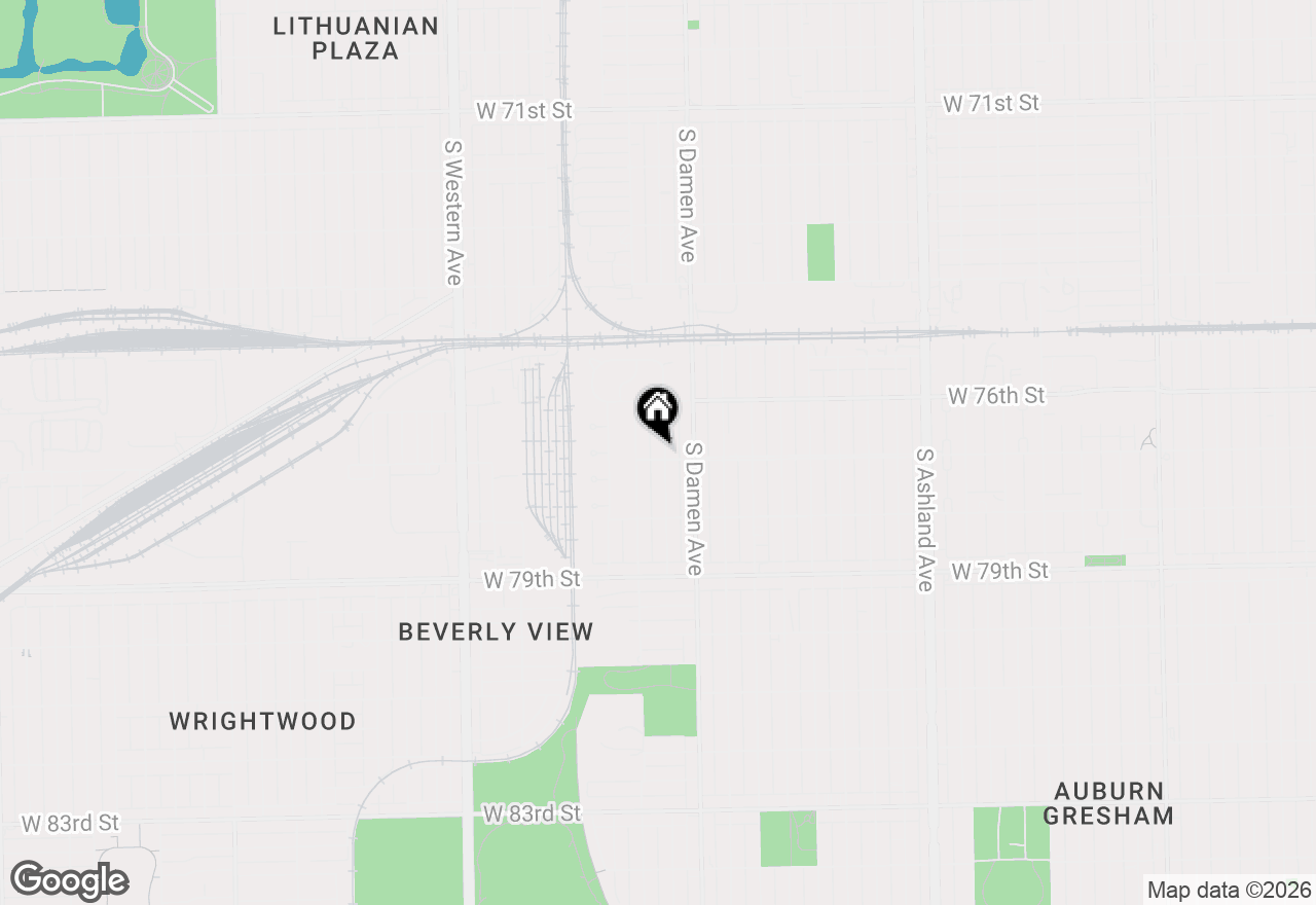 Map of 7654 S Seeley Avenue, Chicago, IL 60620