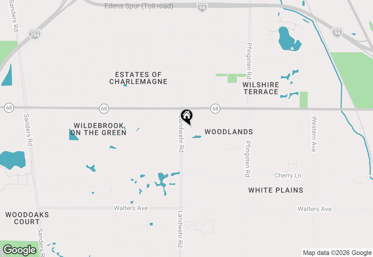Map of 925 Spring Hill Drive #212, Northbrook, IL 60062