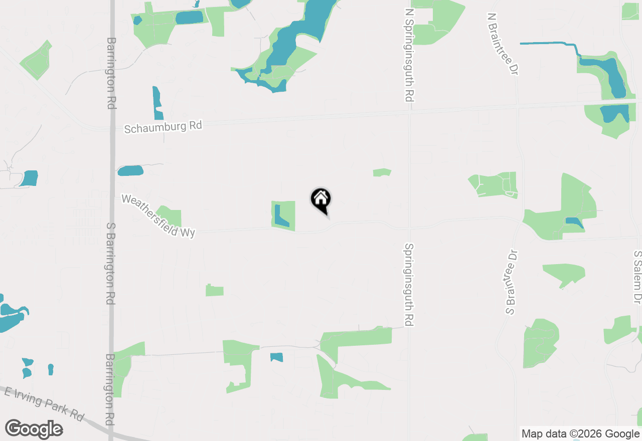 Map of 1904 Winston Lane, Schaumburg, IL 60193