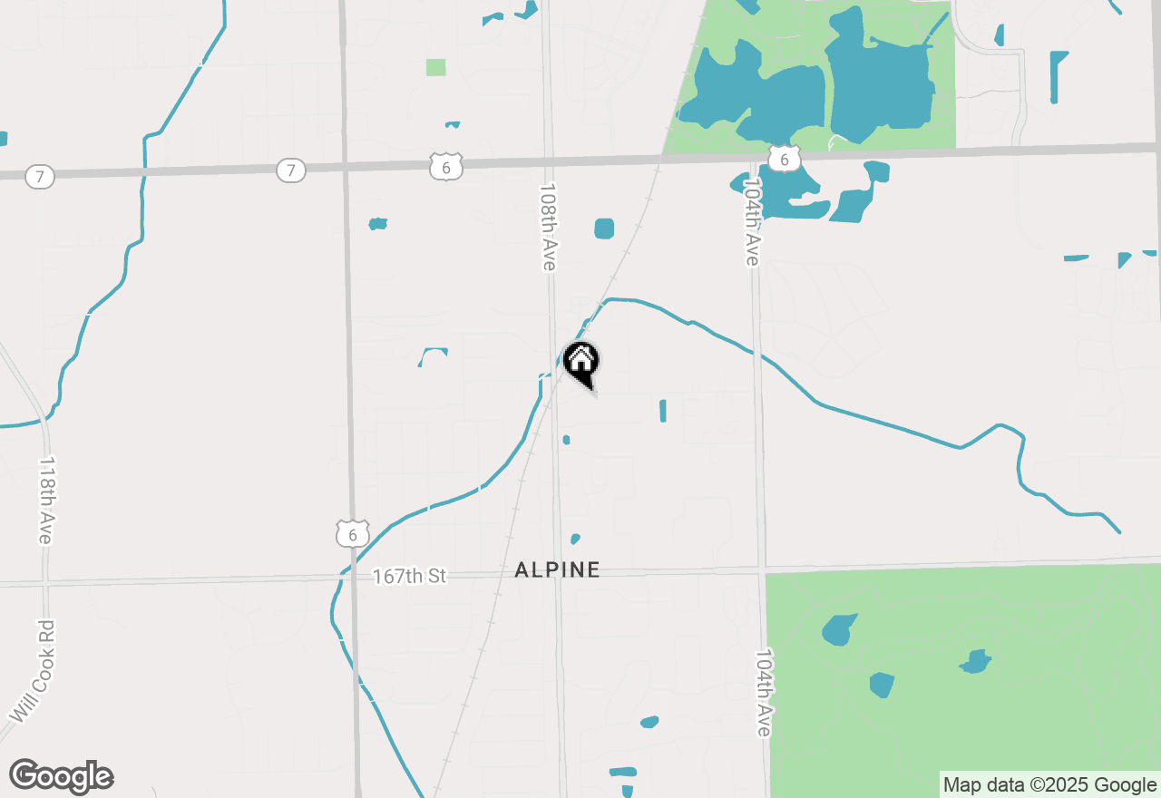 Map of 10751 163rd Place #10753-10755, Orland Park, IL 60467