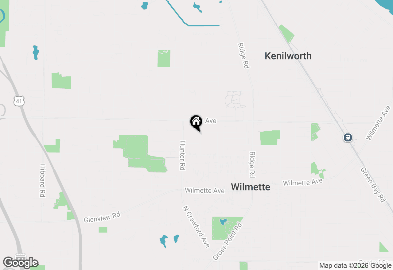 Map of 2211 Schiller Avenue, Wilmette, IL 60091