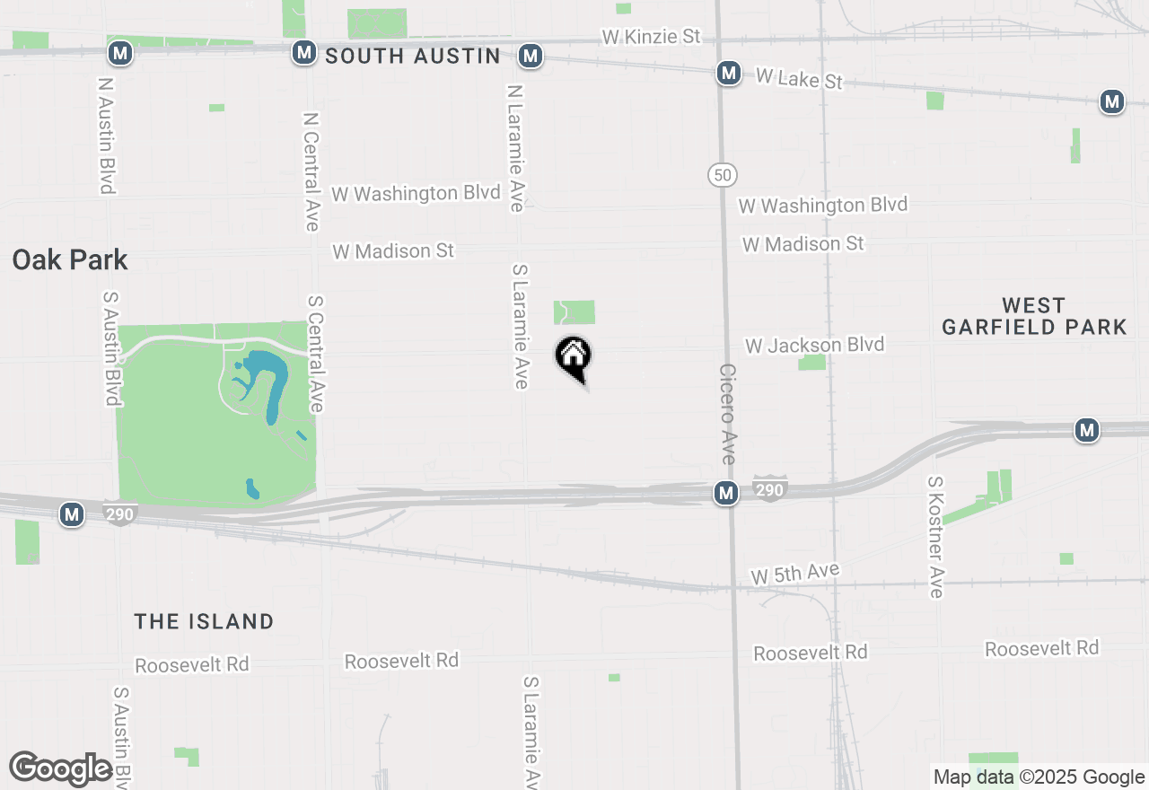 Map of 5080 W Van Buren Street, Chicago, IL 60644