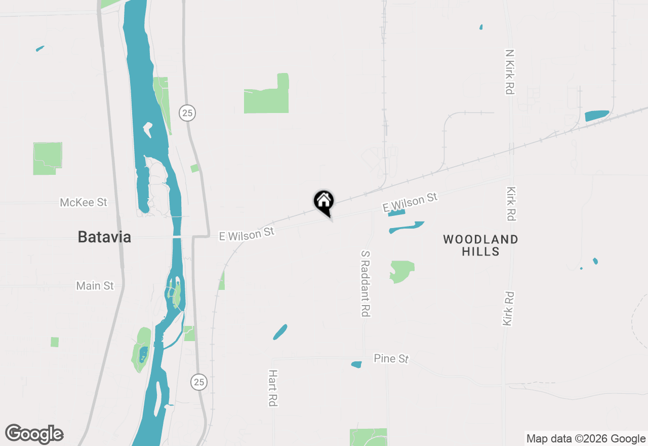 Map of 750 E Wilson Street, Batavia, IL 60510