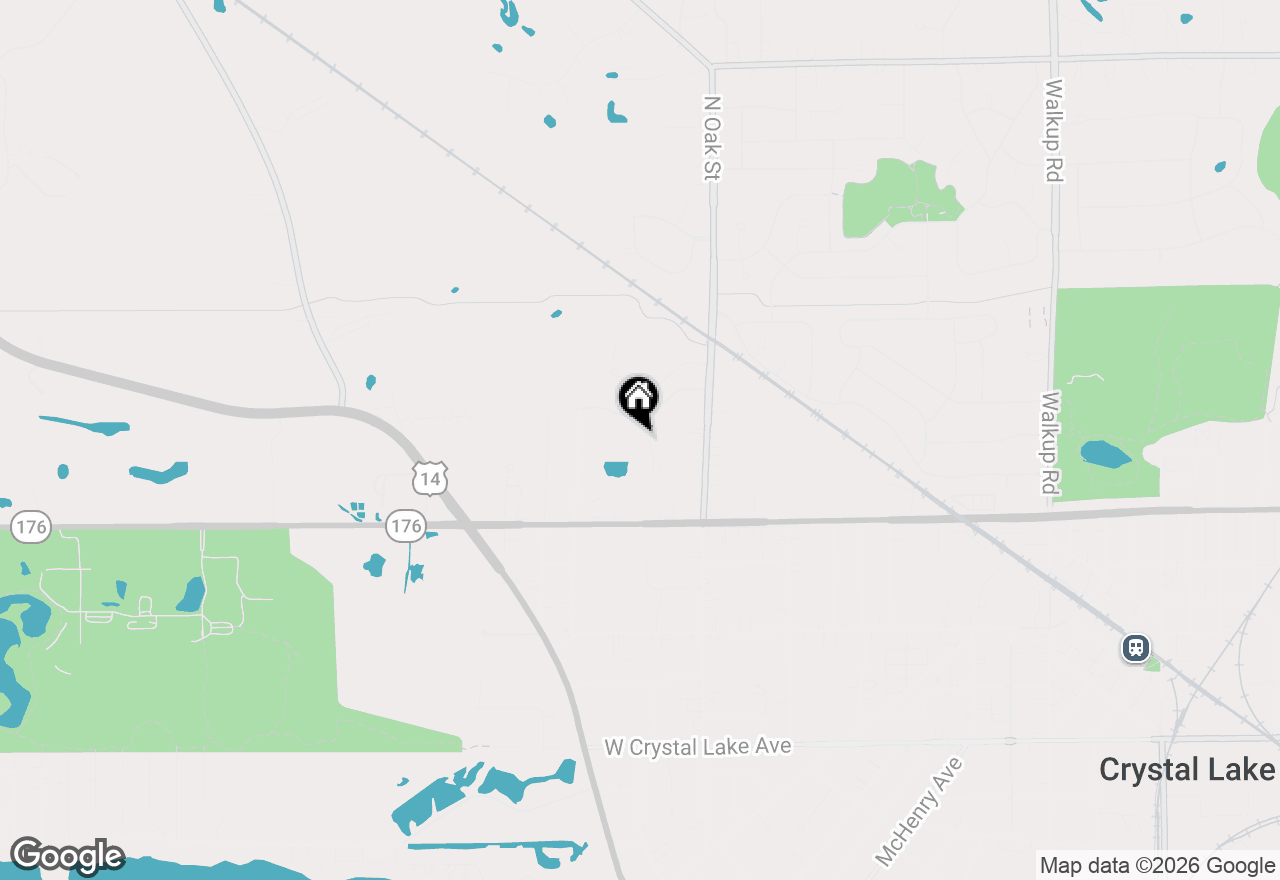 Map of 348 Kingsport Court, Crystal Lake, IL 60012
